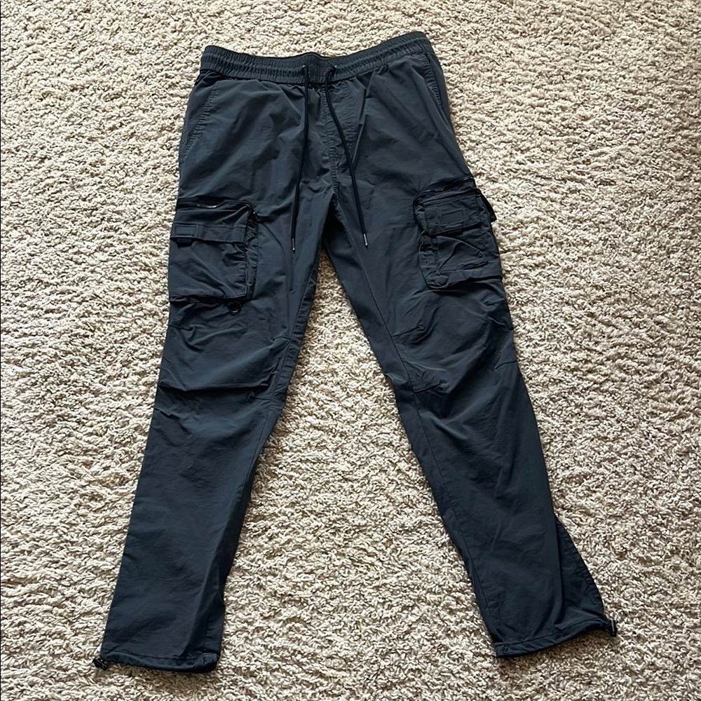 Men's Black Cargo Pants